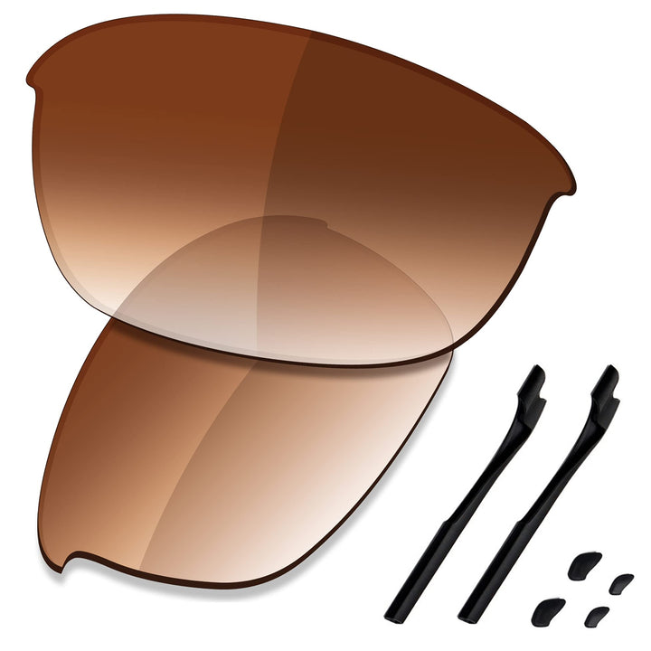Saucer Premium-Ersatzgläser und Gummi-Kits für Oakley Half Jacket 2.0 OO9144 Sonnenbrillen High Defe
