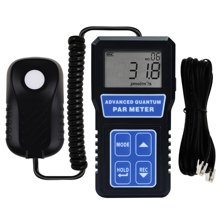 Handheld Digital Light Meter PAR Meter Photo Synthetic Active Radiation PPFD Tester for Plant Lighti