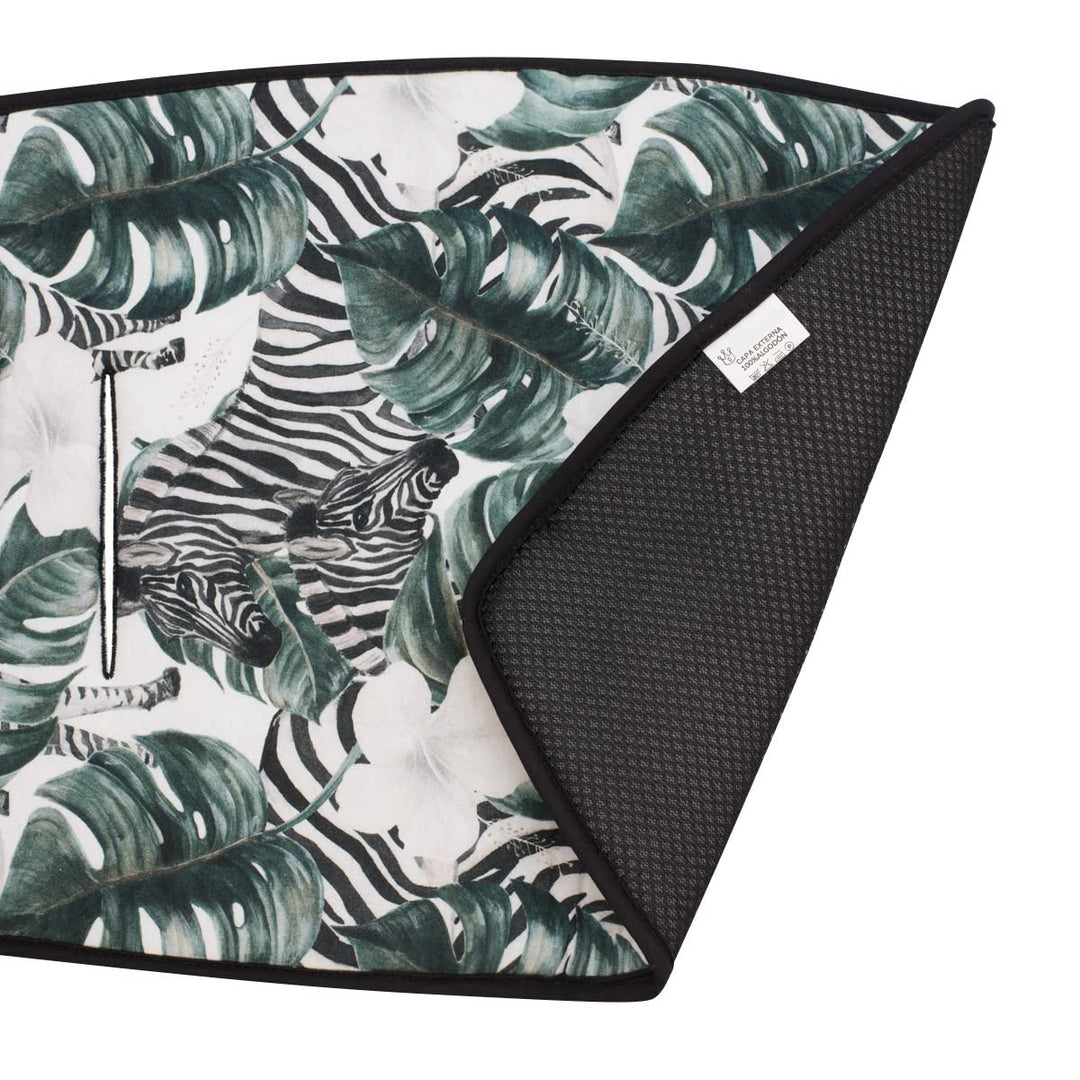 JYOKO KIDS Sitzauflage kompatibel mit Joolz und City Mini, City mini GT2 (Zebra), Zebra