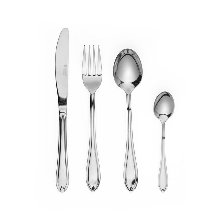 Russell Hobbs RH02224EU7 Marseille Besteckset 6 Personen, 24 teilig Besteck inkl Messer, Gabel, Dess
