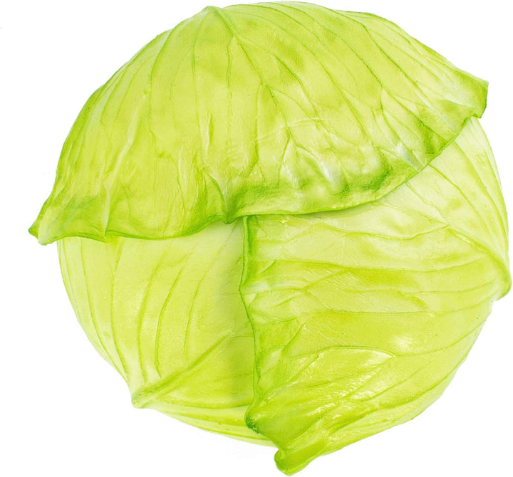 artplants.de Kunstgemüse Kohl, hellgrün, 10cm, Ø 17cm - Künstliches Obst - Deko Gemüse