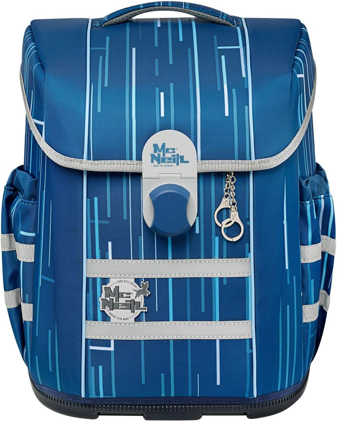 Thorka GmbH McNeill Mac2 Ranzen Set 5teilig NEW POLICE, Blau