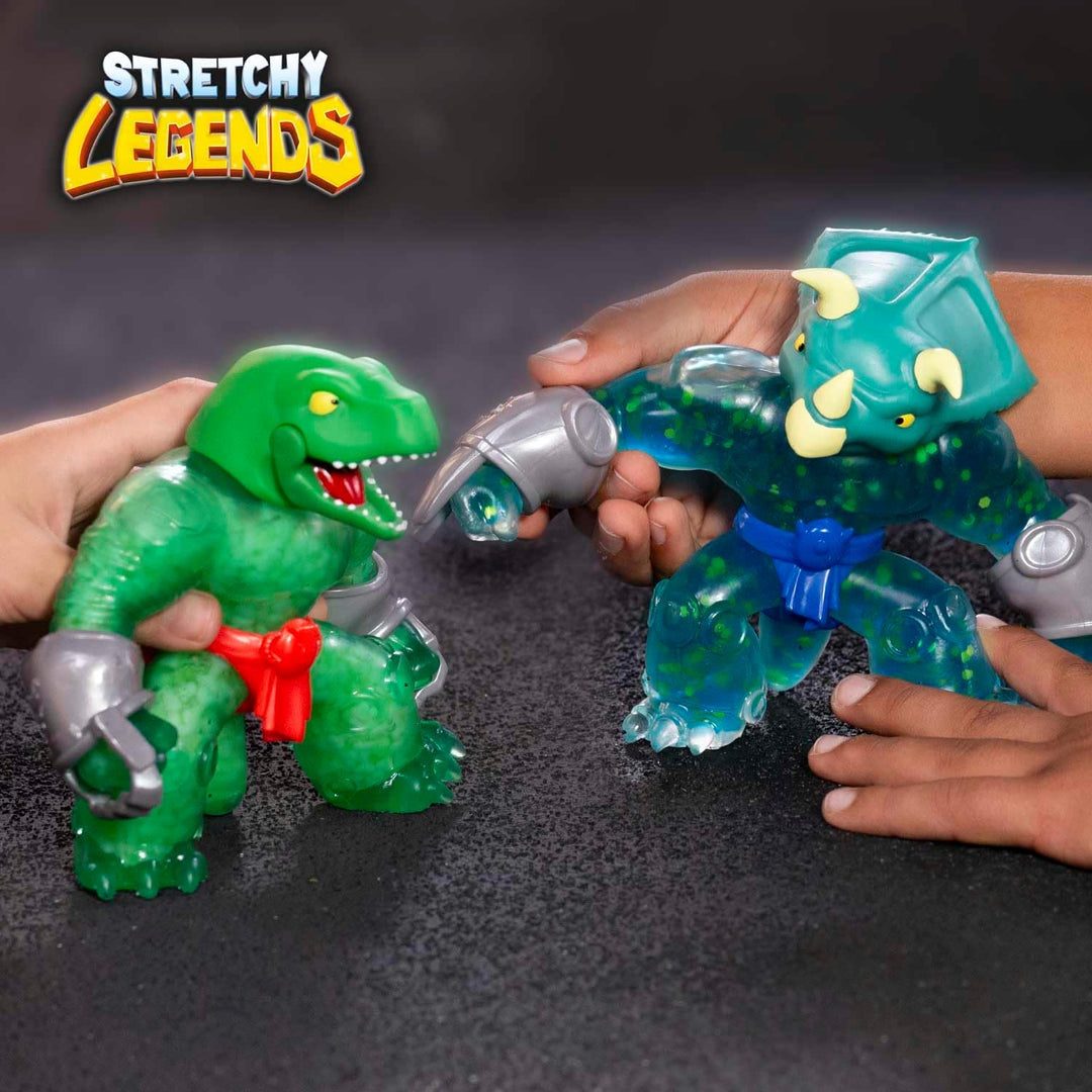 Stretchy Legends Battlehorn - Elastische Actionfiguren für Kinder, Dehnbare Superhelden Figuren zu S