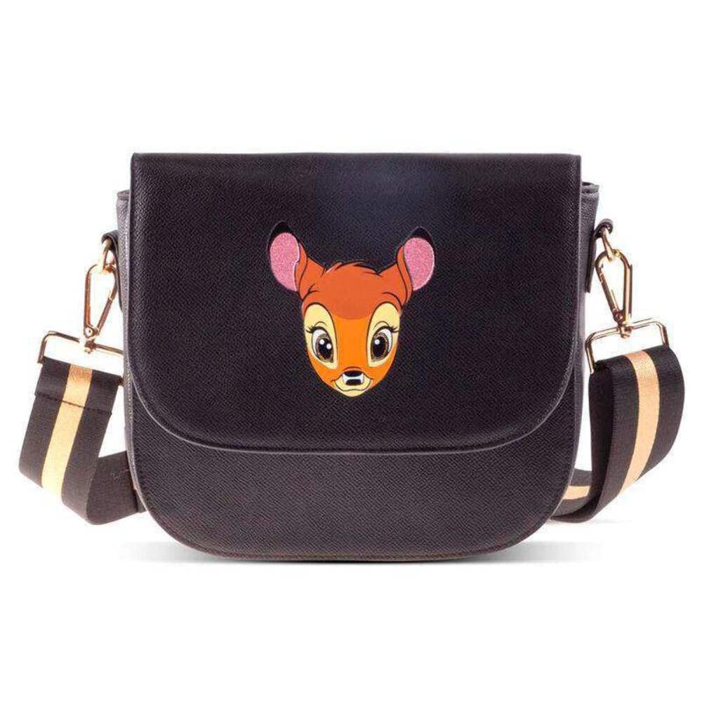 Difuzed Damen Bambi Face Small Flap Shoulder Bag Reisezubehr-Kosmetiktasche, Mehrfarbig