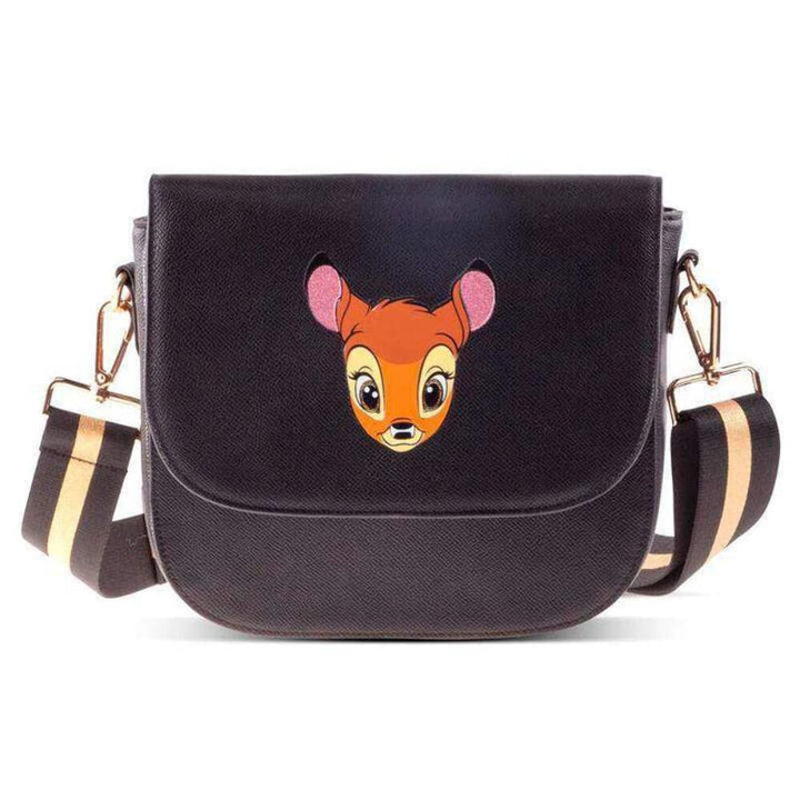 Difuzed Damen Bambi Face Small Flap Shoulder Bag Reisezubehr-Kosmetiktasche, Mehrfarbig