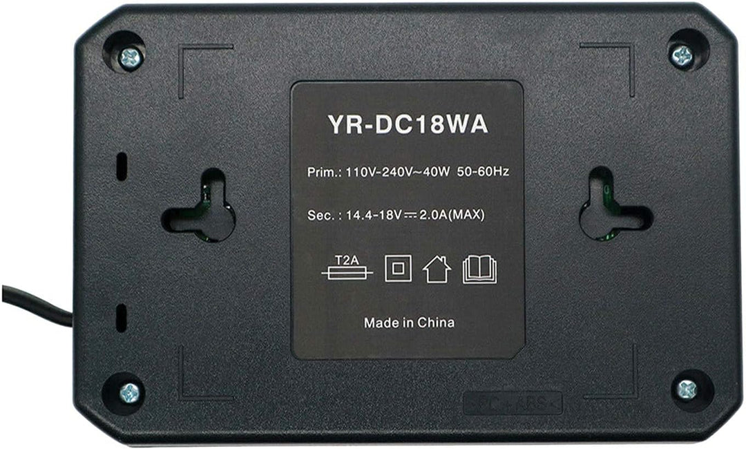 FengWings® 18V 2.0Ah BL1813G Akku + Ladegerät DC18WA Ersetzen für Makita G-Series Tool Battery BL182