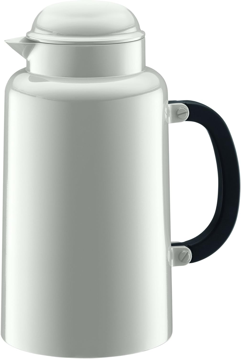 Bodum CHAMBORD Thermoskanne (Doppelwandig, Vakuumisolierung, 1,0 liters) cremefarben, Creme