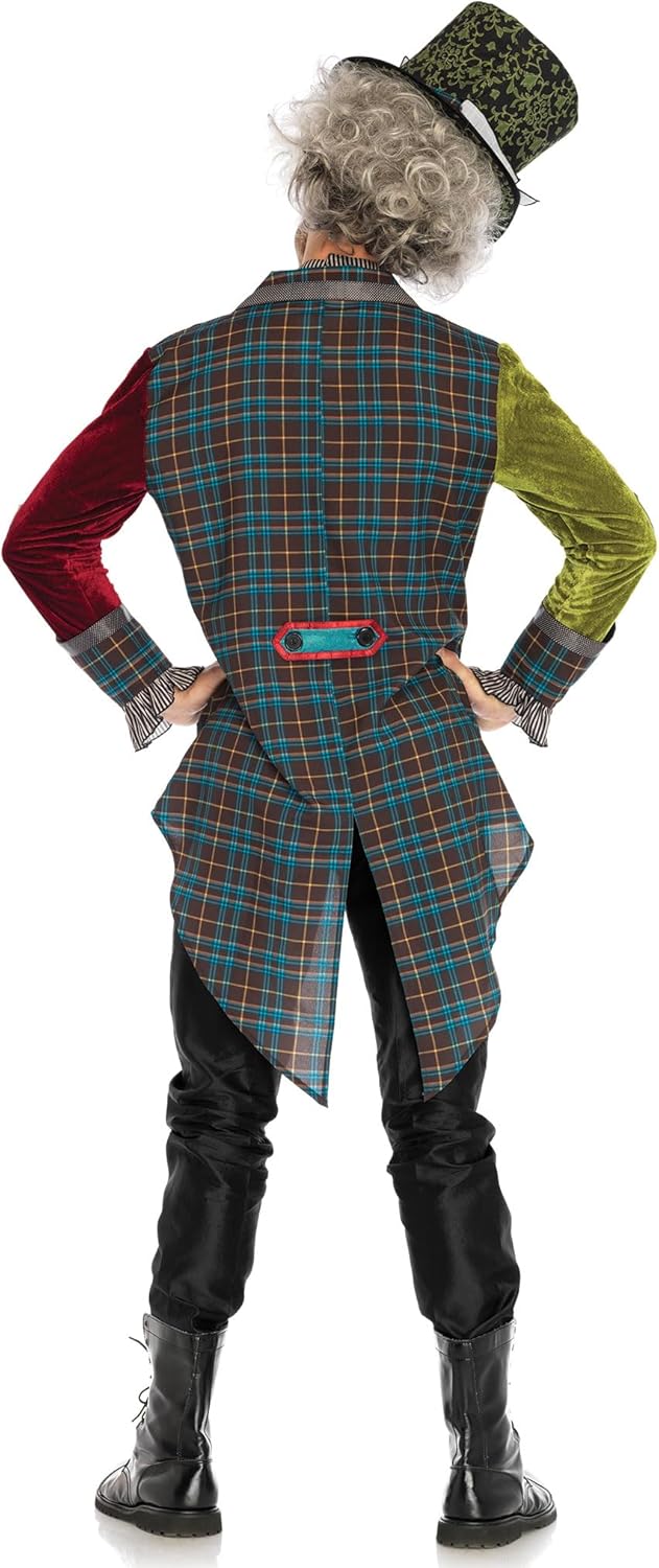 LEG AVENUE Herren Deluxe Mad Hatter Kost me, Multicolor, XL EU, XL