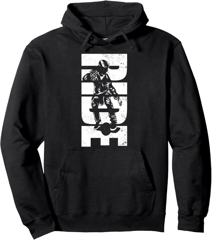 Ride One Wheel Float Elektro-Skateboard, Besitzer für Herren und Damen Pullover Hoodie