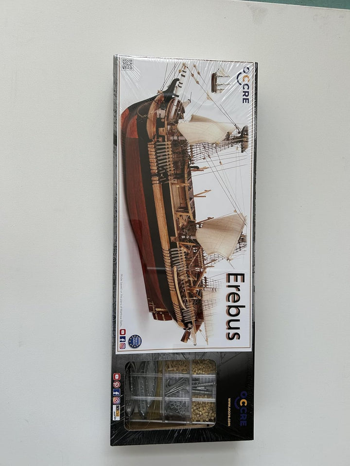 OCCRE Ref. 12009 - HMS EREBUS - 1:75 - Montagesatz aus Holz und Metall - Montage erforderlich