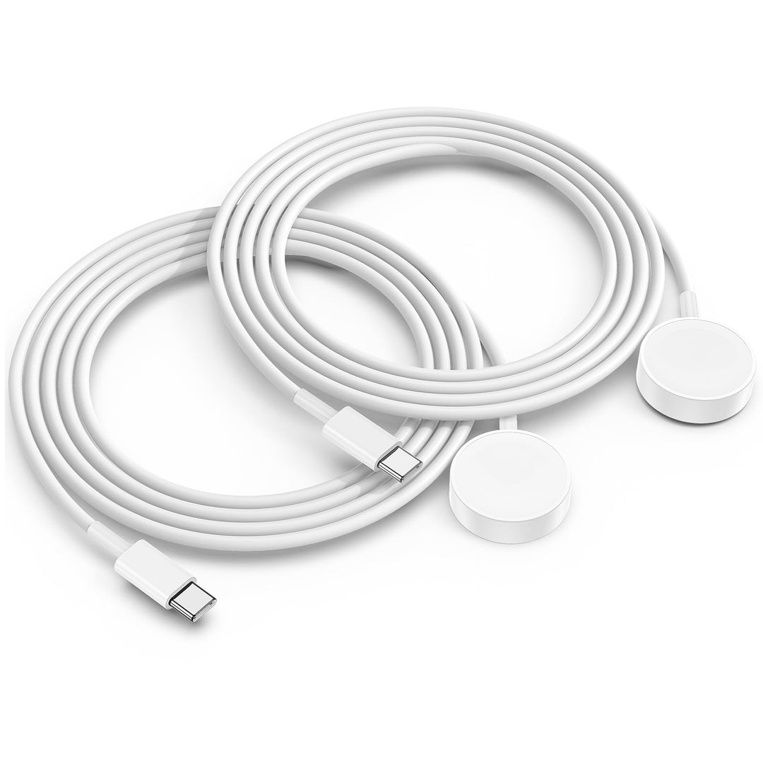 Apple Watch Ladekabel USB C 1M, 2Pack Original iWatch Ladekabel Ladegerät Schnellladekabel Charger A