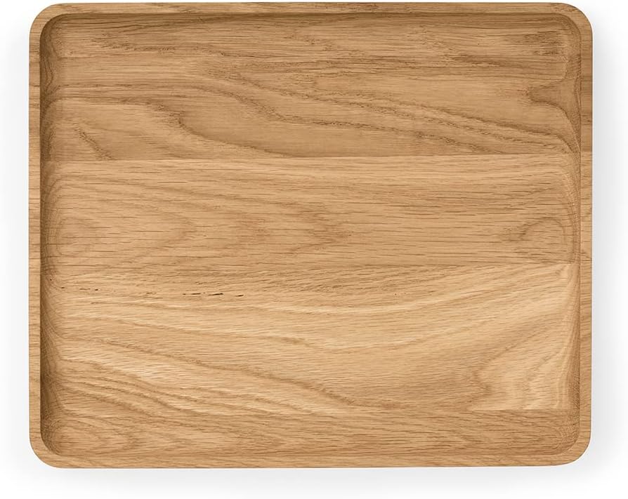 Oakywood Catchall Aufbewahrungs-Schmucktablett – handgefertigter Kosmetik-Zubehör-Tablett-Organizer