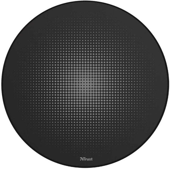 Trust Gaming Mika Runde Bodenschutzmatte, 117 cm, rutschfeste Unterseite, Abriebfest, Stuhlunterlage