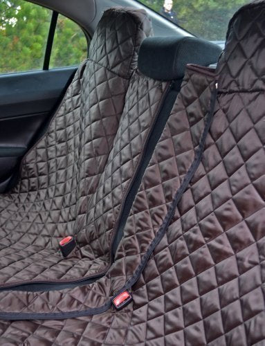 tierlando® Autoschondecke REX teilbar Reissverschluss Schutzdecke Auto 160 180 200 x 140cm Grösse: S