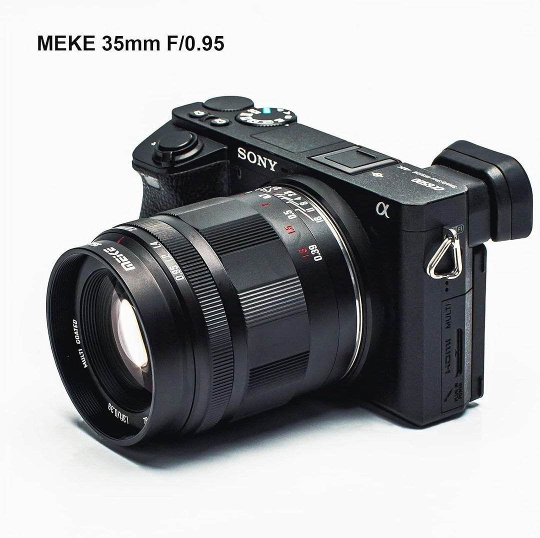 Meike 35mm f0.95 grosse Blende,manueller Fokus,Prime-Festobjektiv,APS-C,kompatibel mit spiegellosen