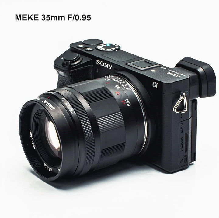 Meike 35mm f0.95 grosse Blende,manueller Fokus,Prime-Festobjektiv,APS-C,kompatibel mit spiegellosen