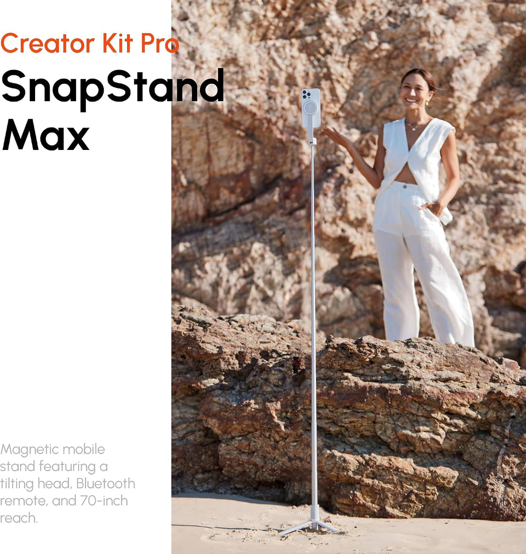 ShiftCam Travel and Creator Kit - MagSafe Compatible Mobile Creator Bundle for iPhone and Android, C