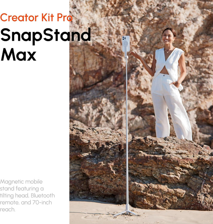 ShiftCam Travel and Creator Kit - MagSafe Compatible Mobile Creator Bundle for iPhone and Android, C