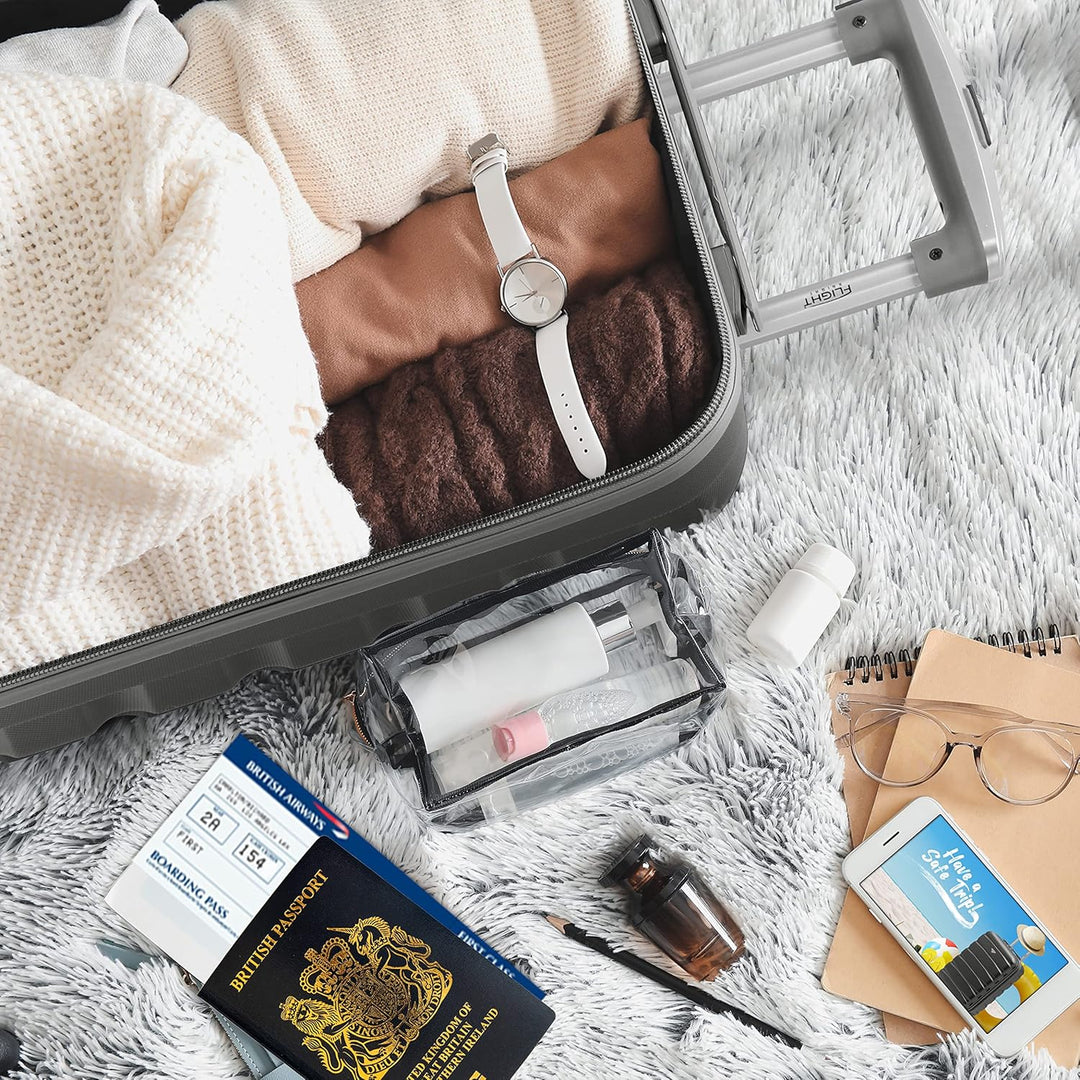 Flight Knight ABS-Hartschalenkoffer Kabinen- und Aufgabegepackoptionen zugelassen fur uber 100 Flugg
