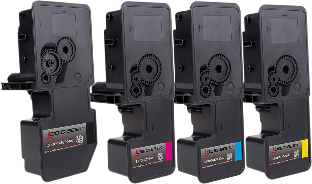 Logic-Seek 4X Toner kompatibel für TK5240 für Kyocera Ecosys M5526cdn M5526cdw P5026cdn P5026cdw