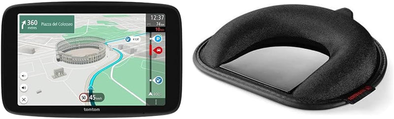 TomTom Navigationsgerät GO Superior 7 Zoll Bundle mit Armaturenbretthalterung, 7 Zoll Bundle mit Arm