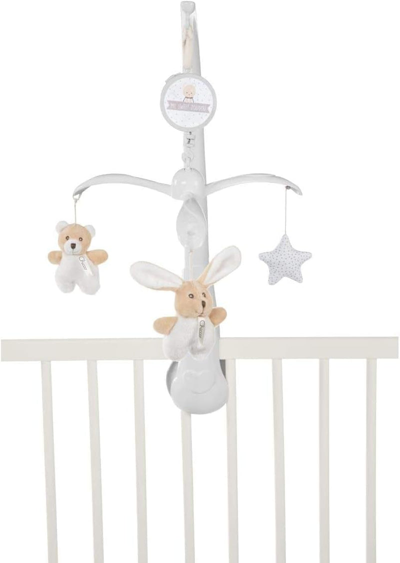 Chicco 00009714000000 BÄRCHEN & HÄSCHEN Mobile DOU, beige