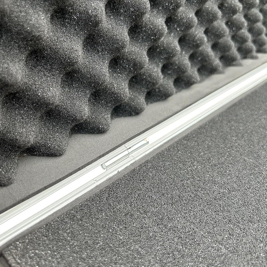Alubox Alukoffer Silber Koffer Werkzeugkoffer Aufbewahrung leer 20x20x40/60/80/100/115 cm nach Wahl