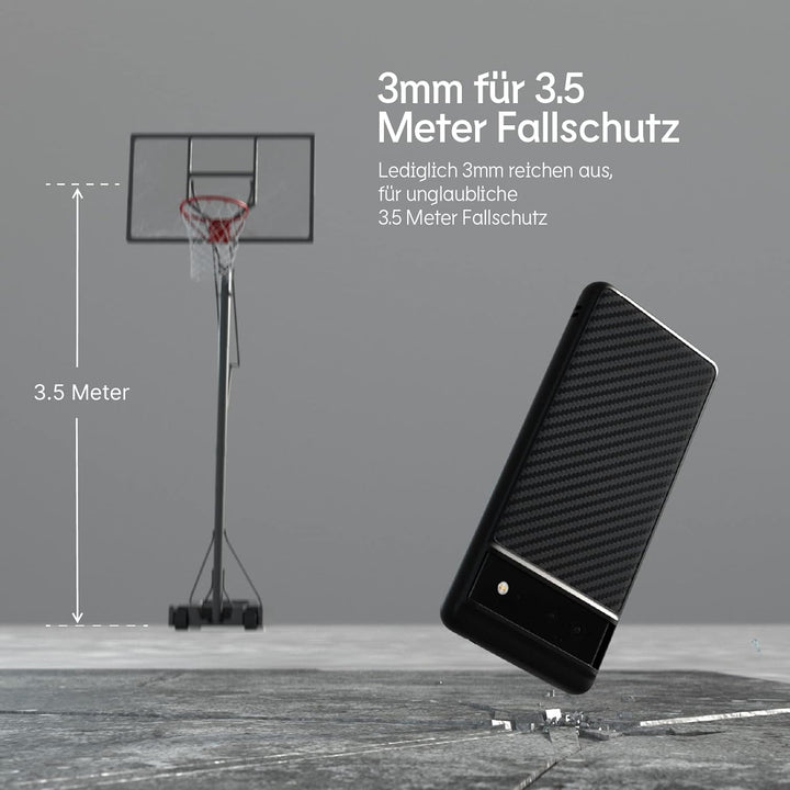 RhinoShield Case kompatibel mit [Google Pixel 6] | SolidSuit - Stossdämpfende & schlanke Schutzhülle
