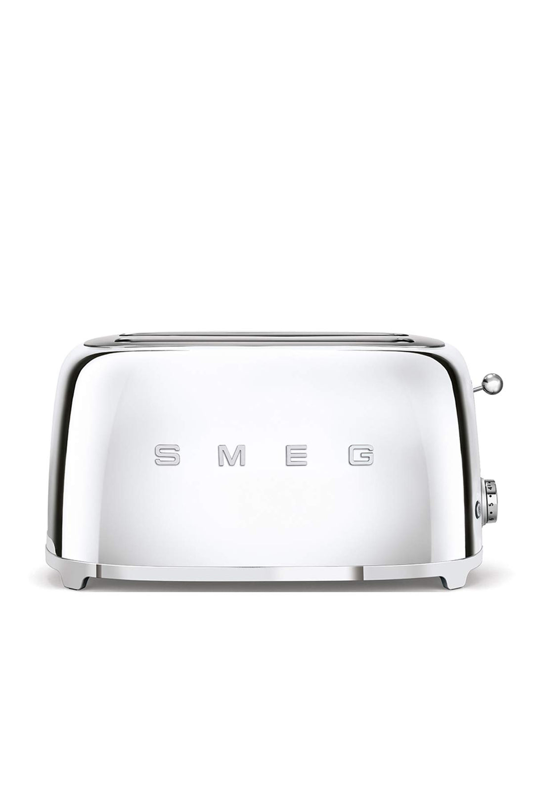 Smeg TSF02SSEU Toaster 4 Scheiben, chrom Silber, Silber