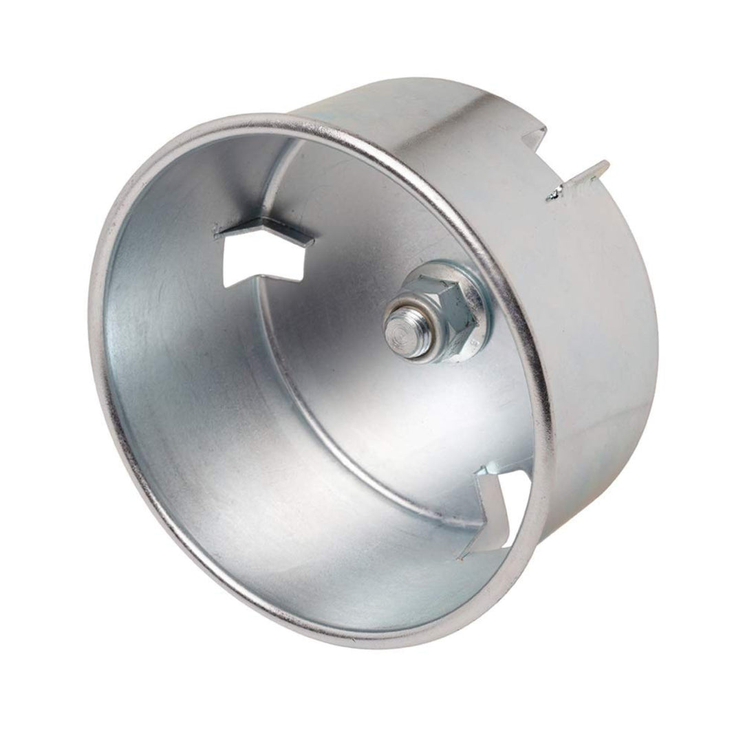 Metex Chamf 110 mm PVC Kunststoff Boden Drainage Rohr Fasen Werkzeug – Bohrmaschine montiert