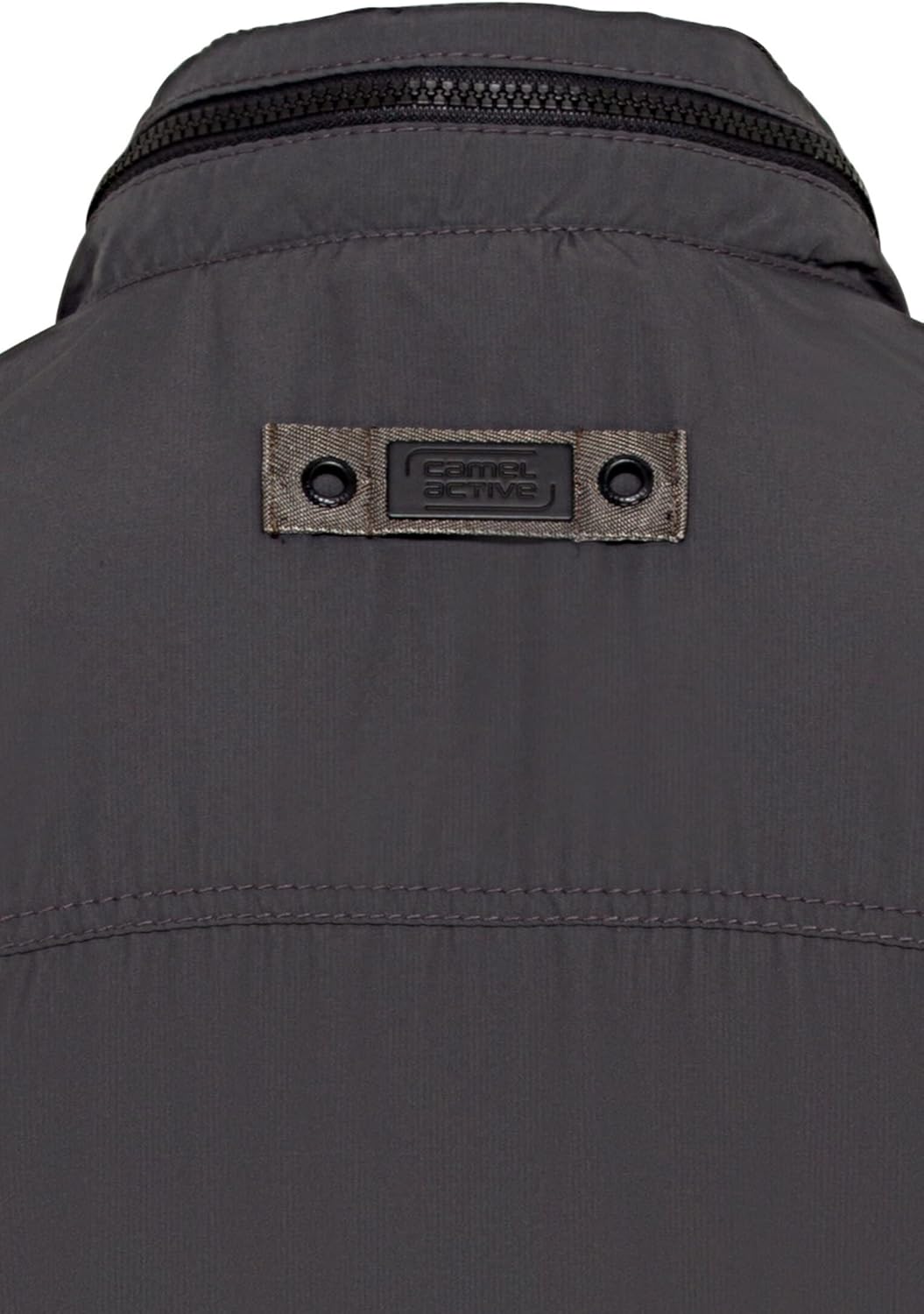camel active Herren Leichter Blouson aus recyceltem Polyester 26 Shadow Grey, 26 Shadow Grey