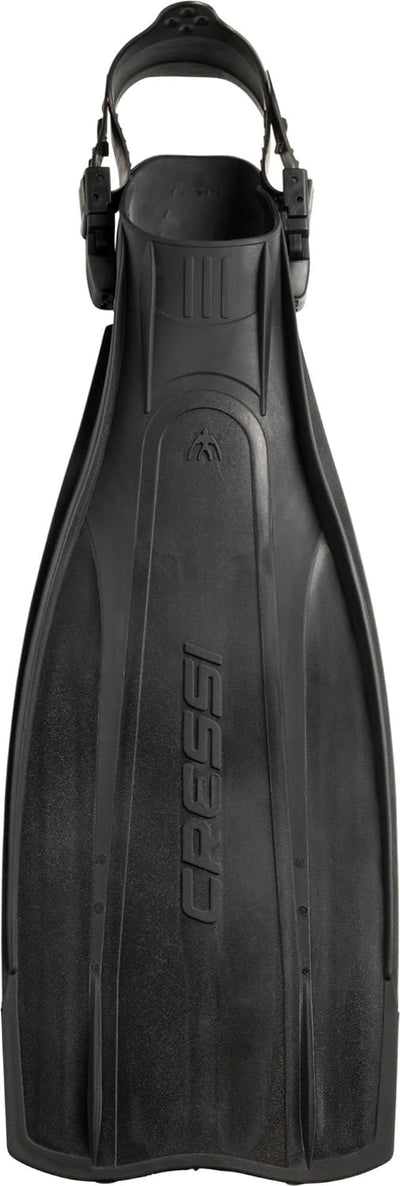 Cressi Pro Light Open Heel Tauchen Flossen XS/S (37/39) Schwarz/Schwarz, XS/S (37/39) Schwarz/Schwar