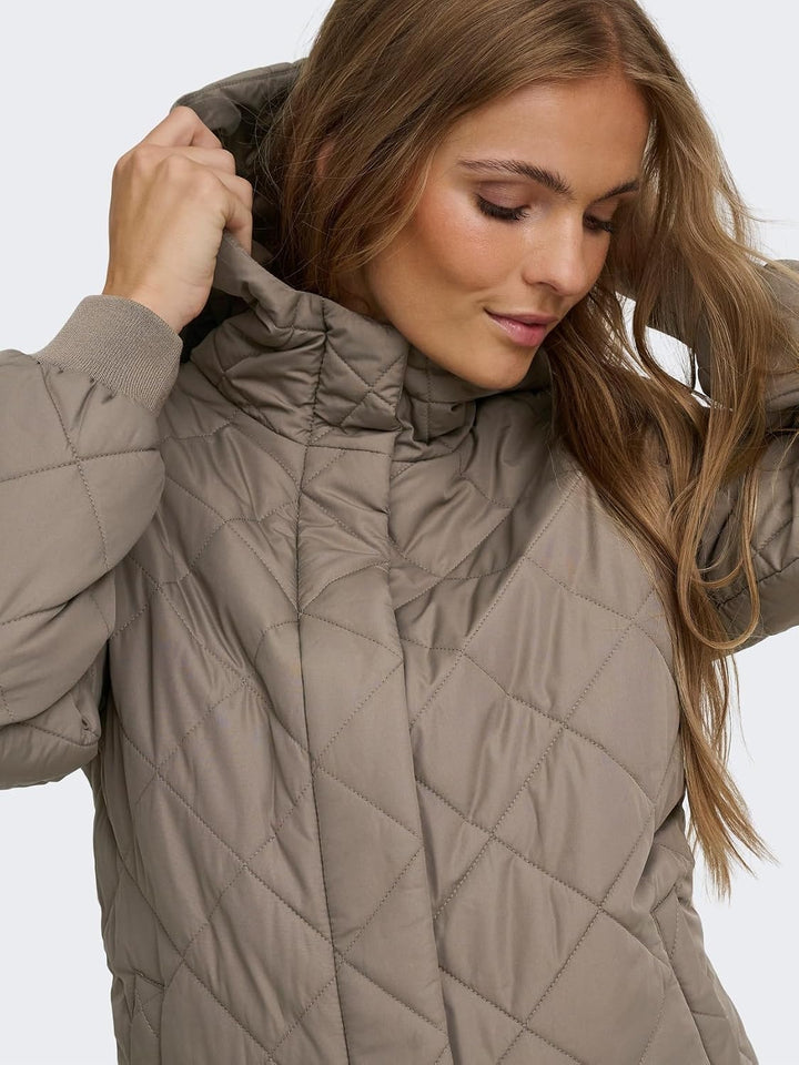 ONLY OLMJULIET Steppjacke M Walnut, M Walnut