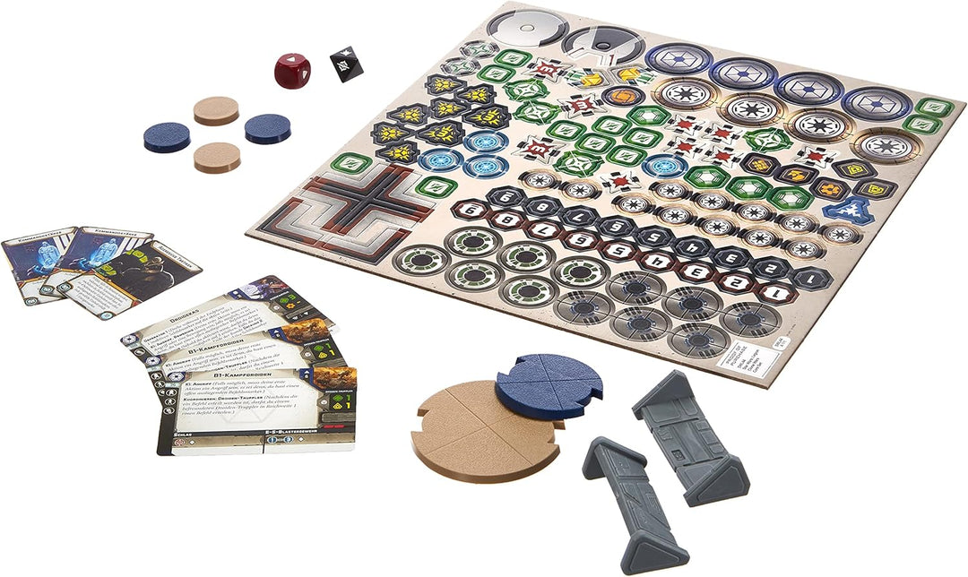 Atomic Mass Games | Star Wars: Legion – Clone Wars | Grundspiel | Tabletop | 2 Spieler | Ab 14+ Jahr