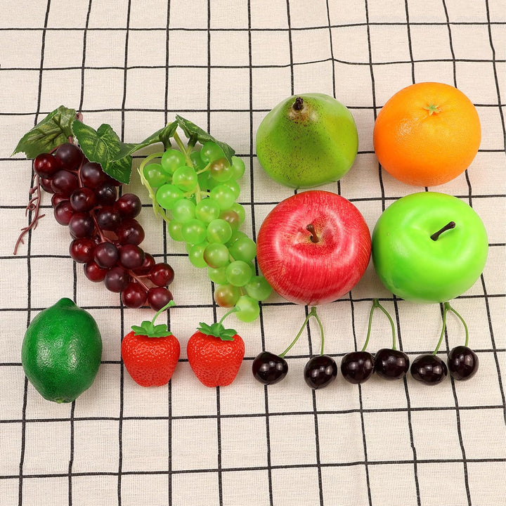 20 Stück Gefälschte Obstpackungen, Künstliche Früchte Für Dekorationsparty, Realistische Gefälschte