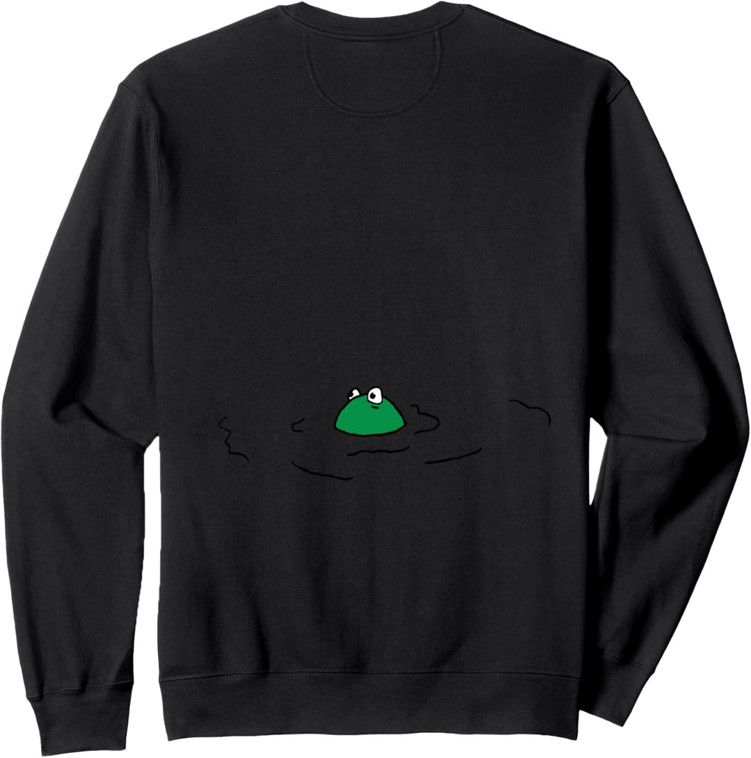 Lustiger versteckter Frosch Sweatshirt