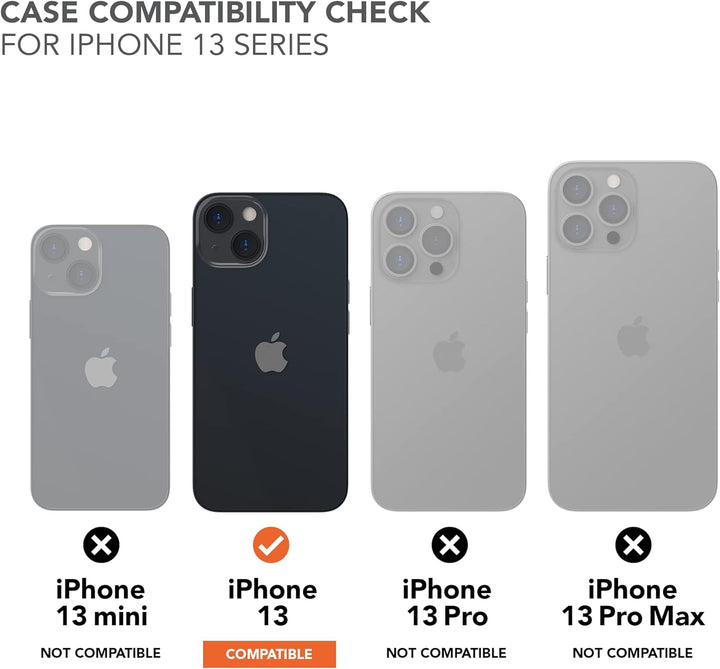 ROKFORM - iPhone 13 Hülle, Doppelmagnet oder und Dreh Verriegelung, iPhone 13 Handyhülle nach Militä