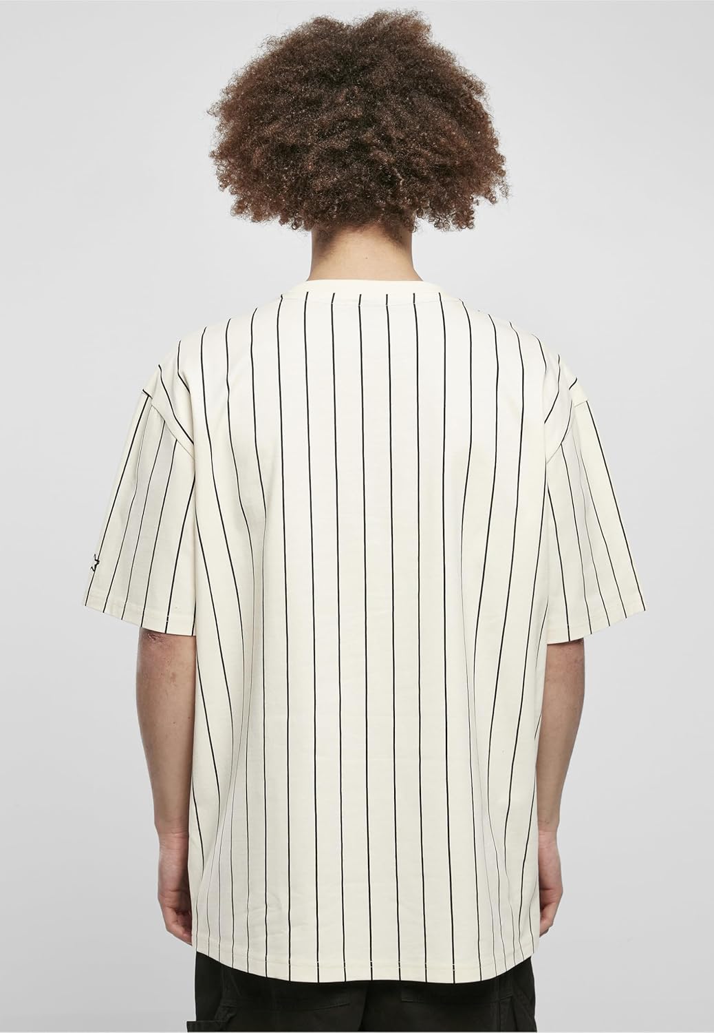 STARTER BLACK LABEL Herren Starter Pinestripe 1971 Tee, Palewhite