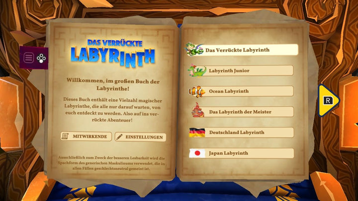 Das verrückte Labyrinth - Familien Spieleklassiker für 1 - 4 Spieler für Switch
