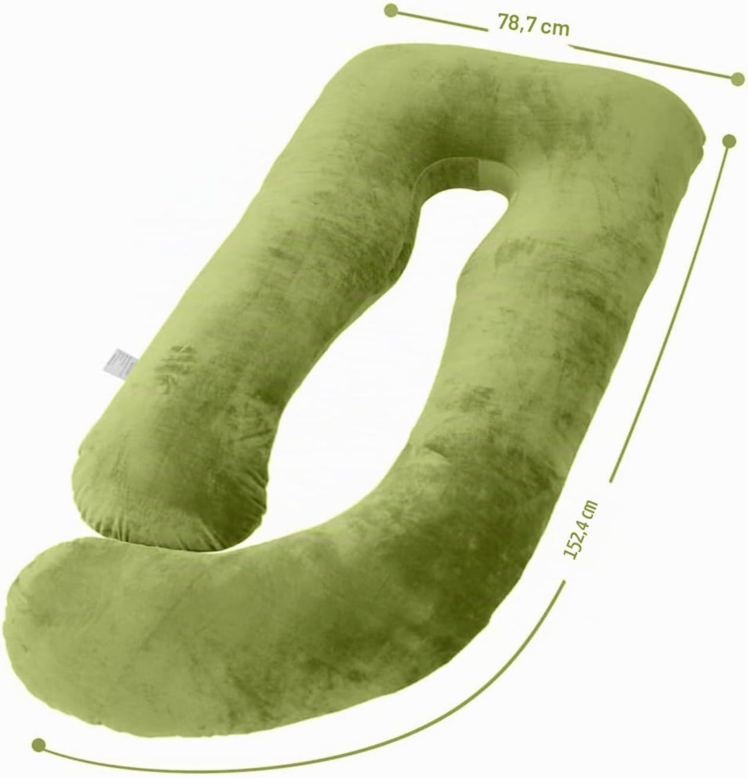 Schwangerschaftskissen, U-förmiges Ganzkörperkissen, Stillkissen, Stütz- und Schwangerschaftskissen