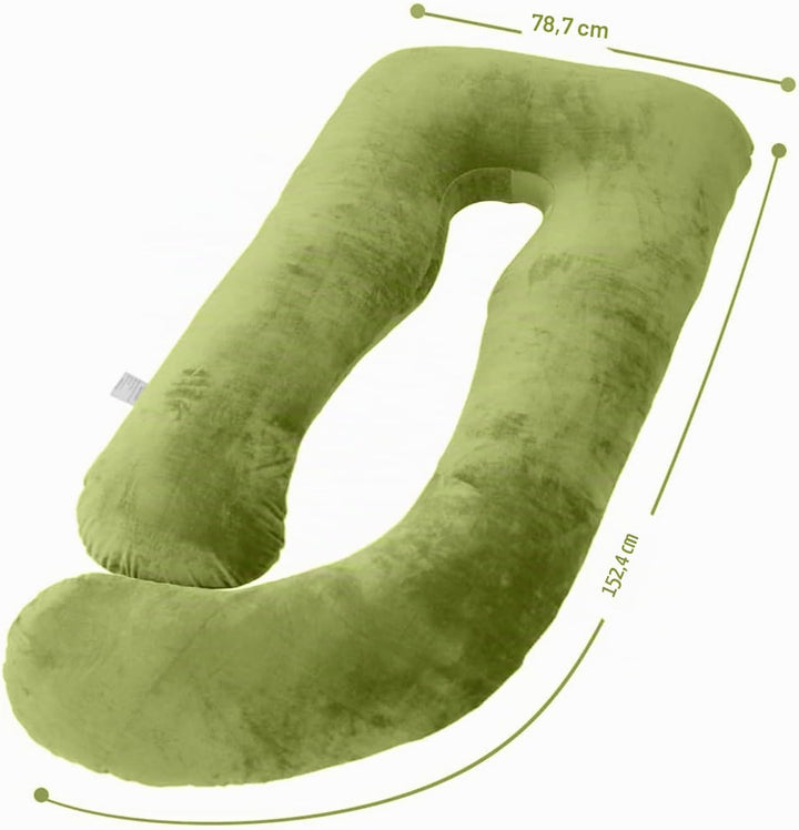 Schwangerschaftskissen, U-förmiges Ganzkörperkissen, Stillkissen, Stütz- und Schwangerschaftskissen
