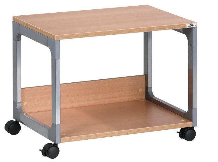 Durable System Multi Trolley 48, metallic silber / buche, 3710124