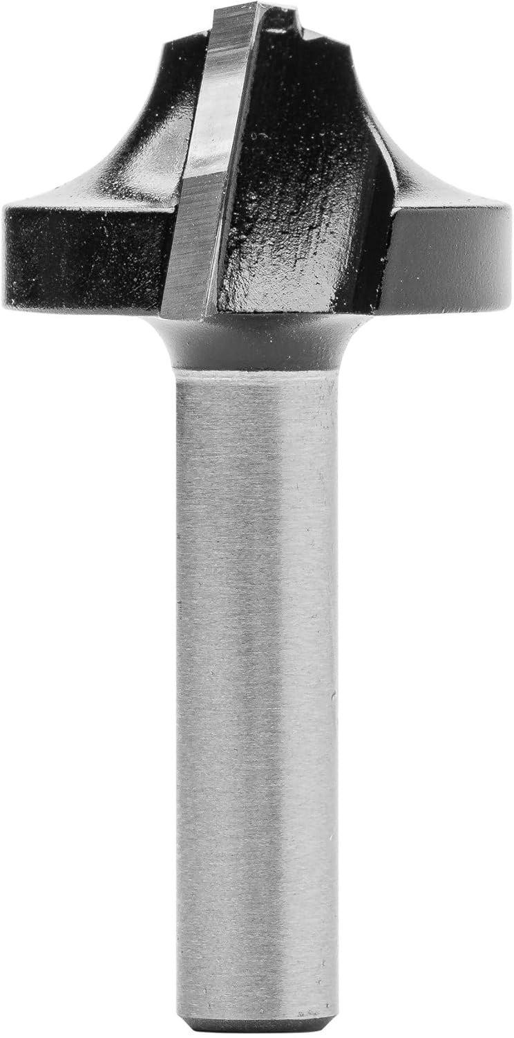 ENT 12766 Viertelstabfräser HW, Schaft (S) 8 mm, Durchmesser (D) 27 mm, NL 15 mm, R 8 mm, SL 32 mm R