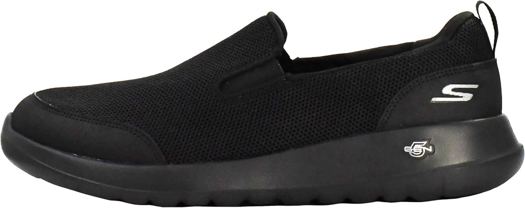 Skechers Herren Go Walk Max Clinched Sneaker 39.5 EU Schwarz, 39.5 EU Schwarz