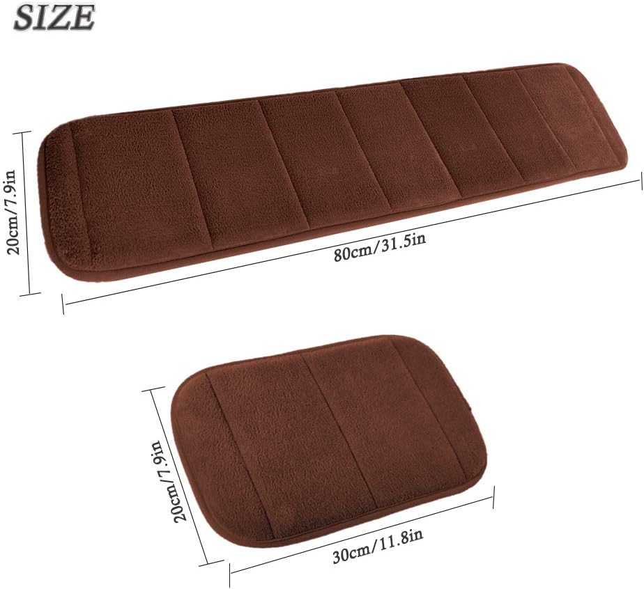 2 Sätze ergonomische Computer Ellbogen Handgelenkauflage Pad, MERYSAN Lange & kurze Kombination Hand