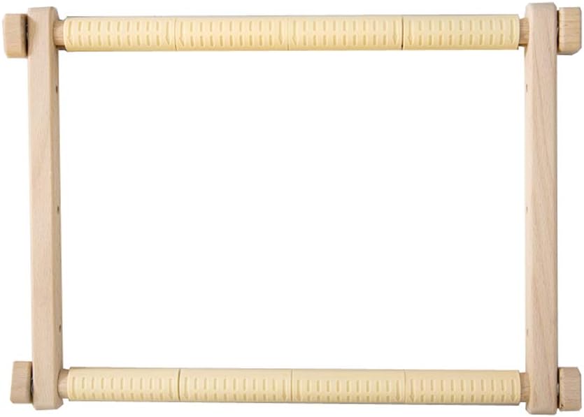 Stickständer für Tisch und Couch "Professional" mit Stickrahmen 40x56 cm, Holz, verstellbar, 40x56 c