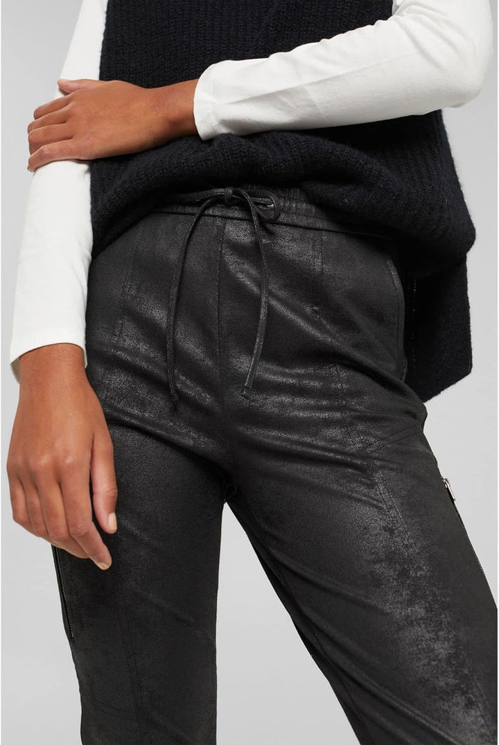 ESPRIT Damen Hose 34 001/Black, 34 001/Black