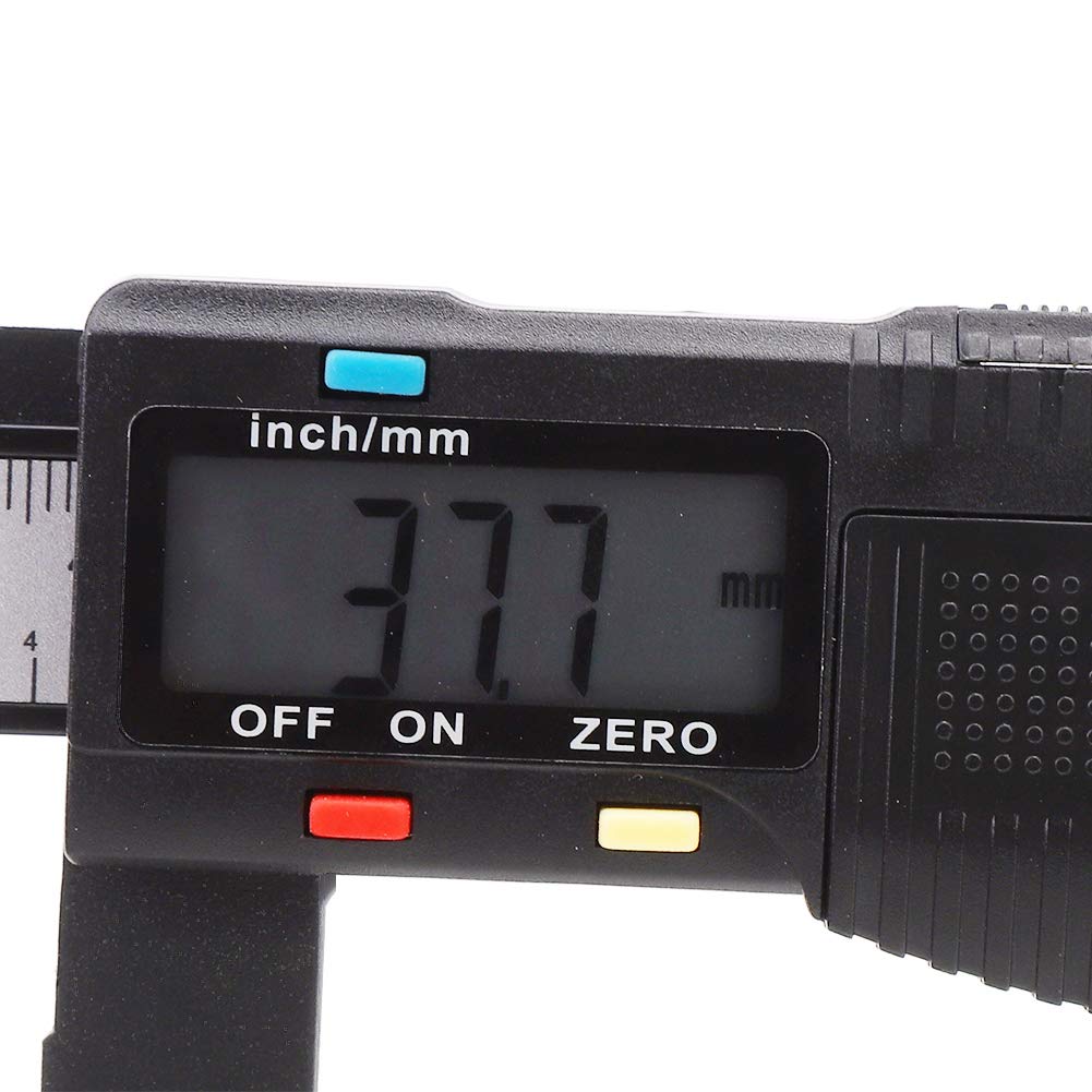 Digitales Lineal, elektronischer Messschieber 0-150 mm 0-300 mm Carbon Hochfest mit langer Backe für