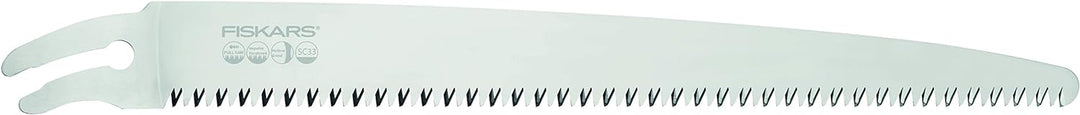 Original Fiskars gerades Sägeblatt für Profi Handsägen SW 240 und SW 330, Blattlänge: 33 cm, Hochwer