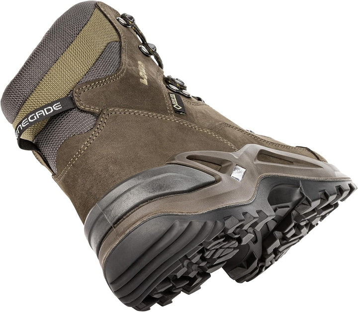 LOWA Wanderstiefel Renegade GTX MID Ws wasserdicht 46.5 EU Dunkelbraun, 46.5 EU Dunkelbraun
